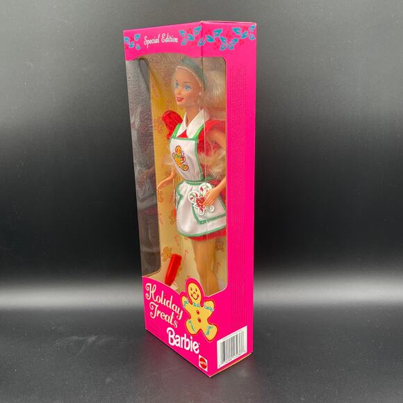 Vintage Mattel 1997 Special Edition Holiday Treats Barbie #17236 - Picture 2 of 11